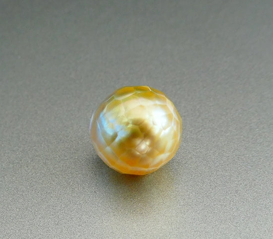 11.3MM GORGEOUS GENUINE CUSTOM GOLDEN SOUTH SEA PEARL