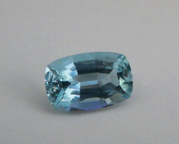 8.85CT EXCELLENT CUSHION SANTAMARIA BLUE 100% NATURAL AQUAMARINE