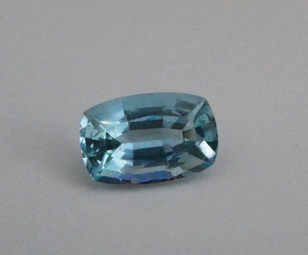 8.85CT EXCELLENT CUSHION SANTAMARIA BLUE 100% NATURAL AQUAMARINE