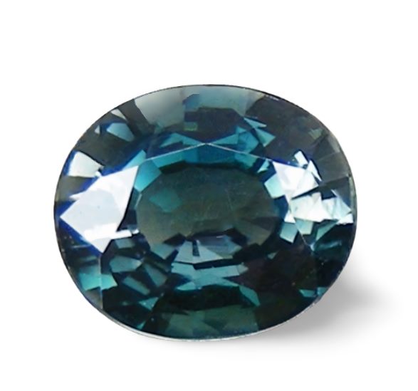 0.58CT EXCELLENT OVAL CUT PASTEL BLUE TOURMALINE