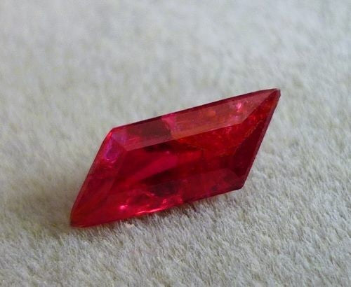 0.85CT UNHEATED NATURAL TOP RED FANCY RUBY