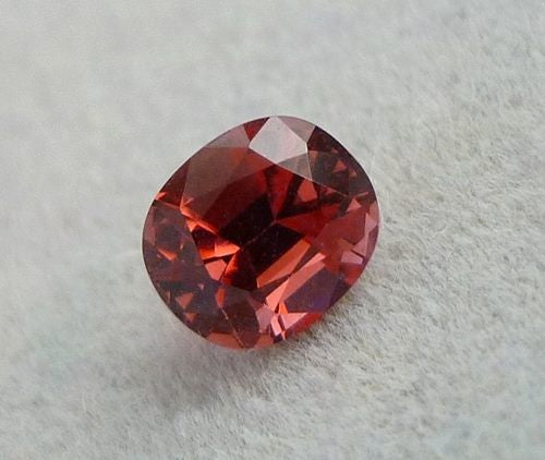 1.00CT RARE ORANGE RED COPPER BEARING CUPRIAN ELBAITE TOURMALINE