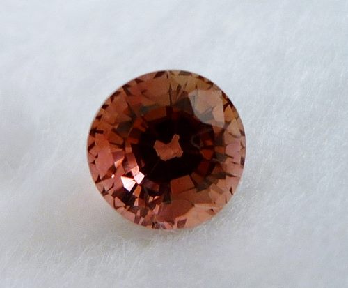 1.03CTS RARE ORANGE PINK COPPER BEARING CUPRIAN ELBAITE TOURMALINE