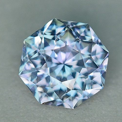 1.10CT CUSTOM CUT  NATURAL VIOLET BLUE TANZANITE