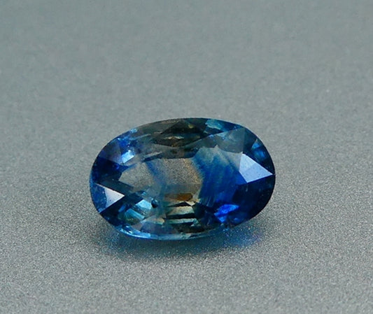 1.10CT SPLENDID OVAL CUT 100% NATURAL SILVER BLUE SAPPHIRE