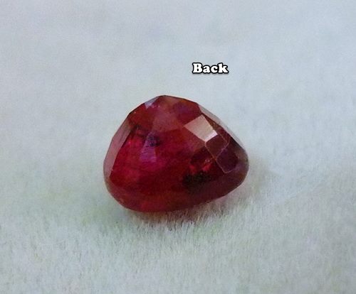 1.11CT UNHEATED EXCELLENT BLOOD RED OVAL RUBY