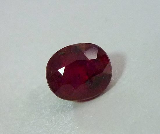 1.11CT 非加熱エクセレントブラッドレッドオーバルルビー