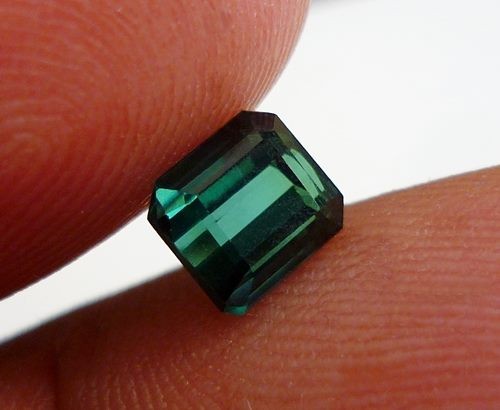 1.14CT EXCELLENT RADIANT GREEN BLUE TOURMALINE