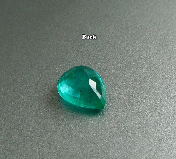 1.14CT EXCELLENT PEAR CUT 100% NATURAL COLUMBIAN EMERALD