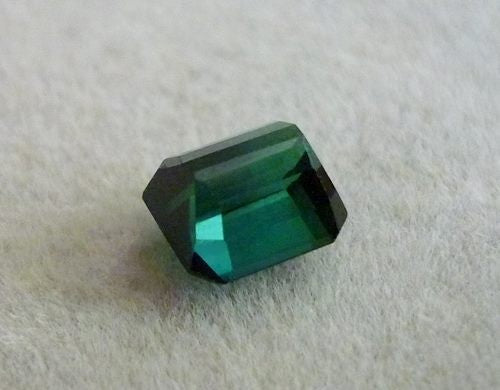 1.14CT EXCELLENT RADIANT GREEN BLUE TOURMALINE