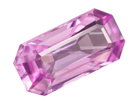 1.17CT UNHEATED EXCELLENT OCTAGON PINK SAPPHIRE