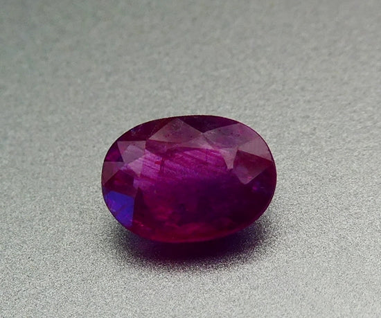 1.19CT UNHEATED OVAL CUT 100% NATURAL PINK SAPPHIRE