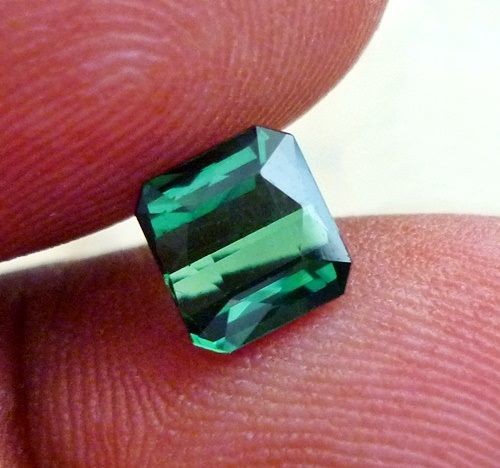 1.21CT UNHEATED GORGEOUS 100% NATURAL GREEN BLUE TOURMALINE