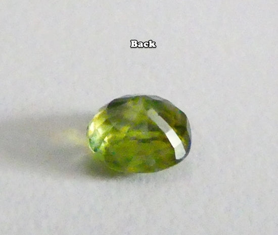 1.23CT 素晴らしいオーバル 100% 天然バイカラー サファイア