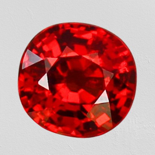 1.24CT ゴージャスなオレンジレッドのスペサルタイト ガーネット