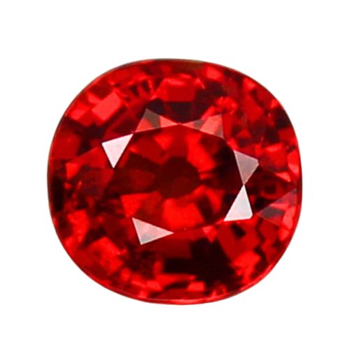 1.24CT ゴージャスなオレンジレッドのスペサルタイト ガーネット