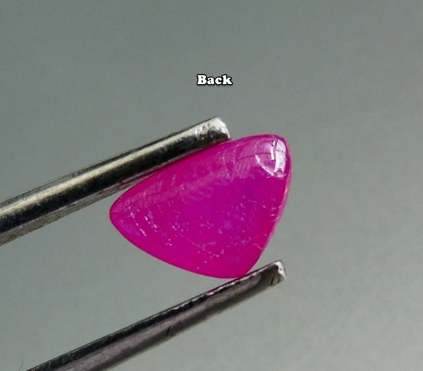 1.31CT UNHEATED TRILLION CAB PINKISH RED 100% NATURAL RUBY