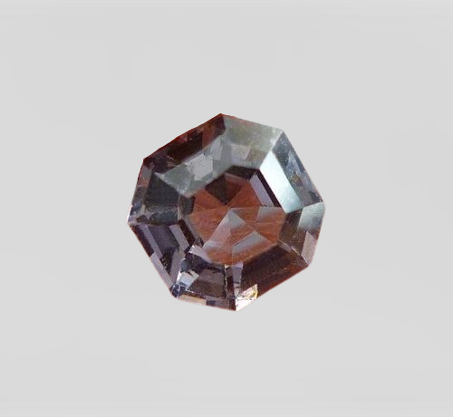 1.35CT CUSTOM CUT NATURAL PURPLE GREY SPINEL