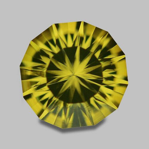 1.35CT RARE EXCELLENT CUSTOM CUT GREEN ZIRCON