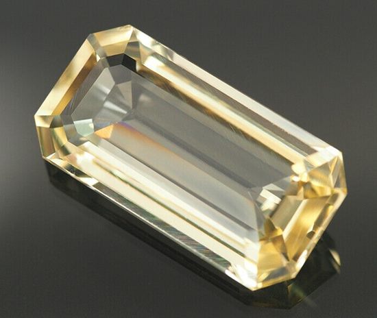 1.36CT UNHEATED EXCELLENT OCTAGON YELLOW SAPPHIRE