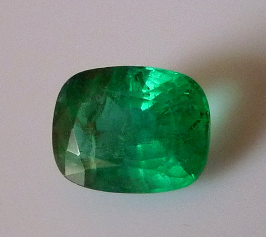 1.53CT GORGEOUS BIG 100% NATURAL GREEN COLUMBIAN EMERALD