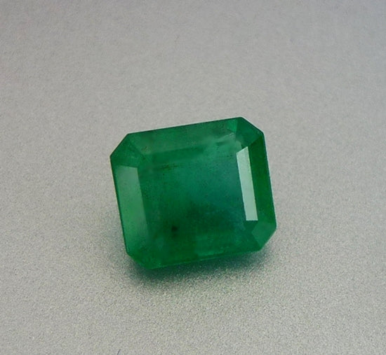 1.54CT GORGEOUS EXCELLENT BIG 100% NATURAL GREEN COLUMBIAN EMERALD