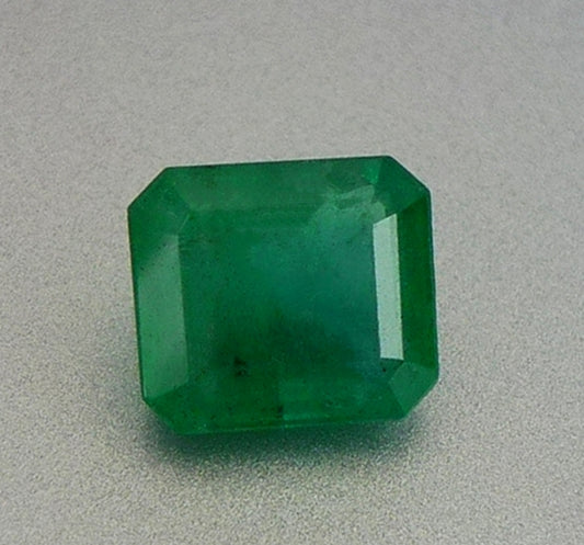 1.54CT GORGEOUS EXCELLENT BIG 100% NATURAL GREEN COLUMBIAN EMERALD