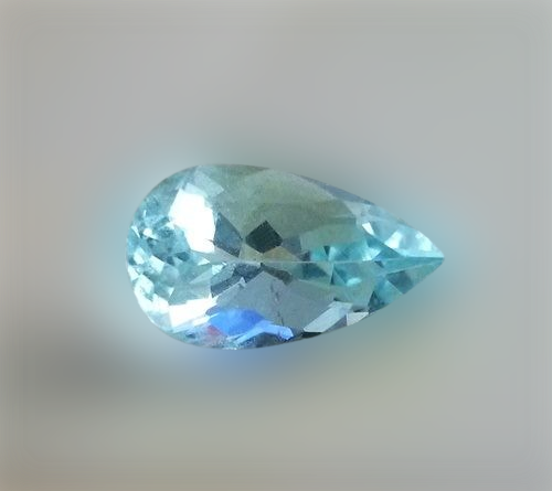 1.60CT NATURAL AQUA BLUE AQUAMARINE