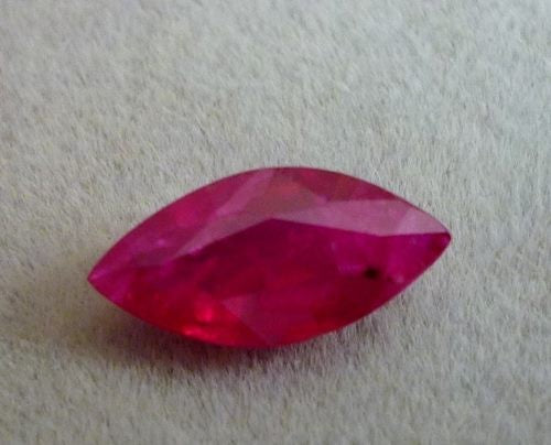 1.68CT EXQUISITE NATURAL RED MARQUISE RUBY