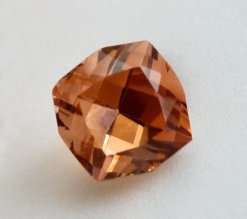 1.79CT RARE GORGEOUS CUSTOM CUT 100% NATURAL ORANGE PINK TOURMALINE