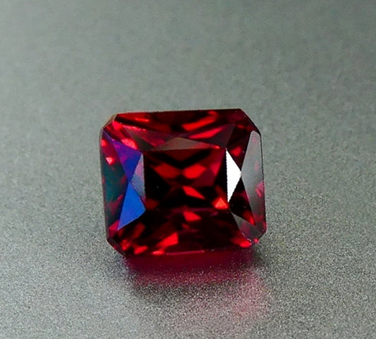 1.80CT EXCELLENT OCTAGON 100% NATURAL RED GARNET