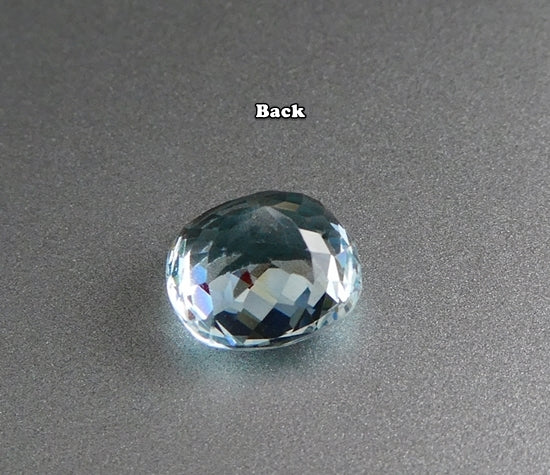 1.86CT EXCELLENT CUSHION SANTAMARIA BLUE 100% NATURAL AQUAMARINE