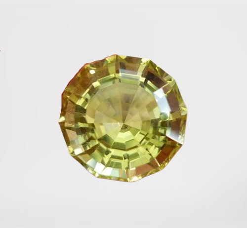 10.30CT FLAWLESS DAZZLER RARE EXCELLENT CUSTOM CUT 100% NATURAL LEMON YELLOW CITRINE