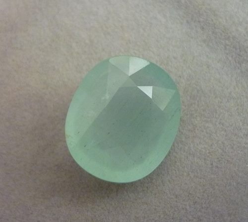 10.77CT EXCELLENT HUGE SEA FOAM GREEN AQUAMARINE