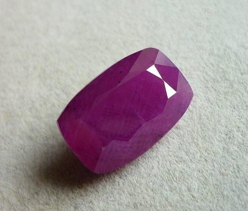 10.88CT DEEP BLOOD RED NATURAL RUBY