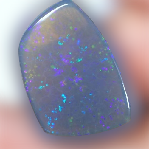 11.15CT NATURAL LIGHTNING RIDGE AUSTRALIA BLACK CRYSTAL OPAL