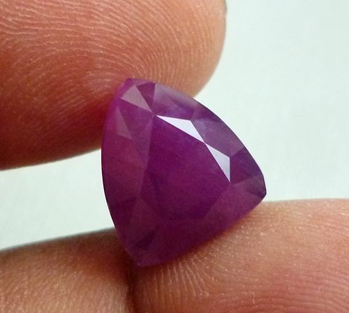 12.86CT 非加熱ビッグブラッド レッド トリリオン ルビー