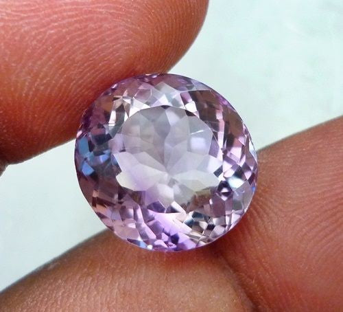 12.99CT NATURAL PURPLE GOLDEN YELLOW AMETRINE