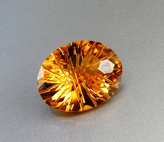 15.78CT 美しいエクセレント カスタム カット 100% 天然イエロー シトリン