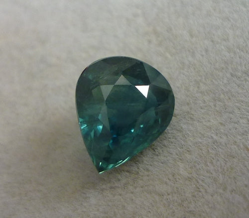 2.02CT SUMPTUOUS 100% NATURAL BLUE GREEN SAPPHIRE