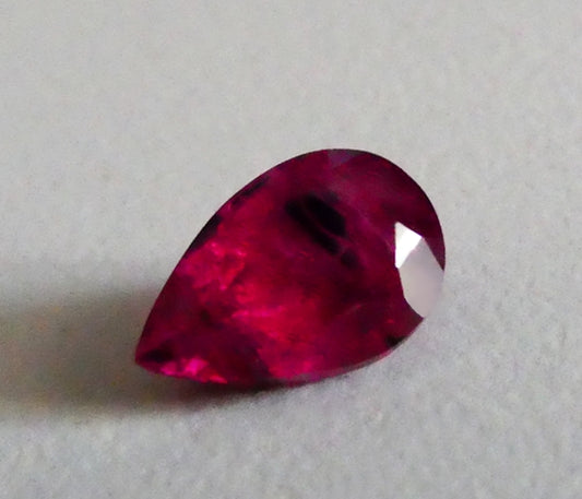 2.05CT GORGEOUS BIG EXCELLENT PURPLISH RED 100% NATURAL RUBY