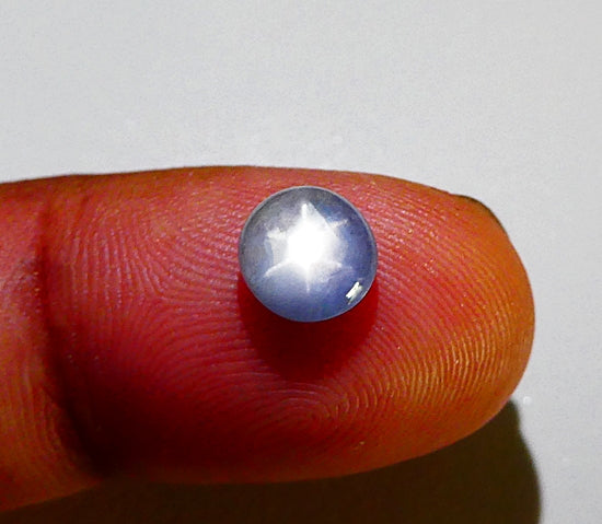 2.10CT UNHEATED 100% NATURAL BLUE BURMESE STAR SAPPHIRE