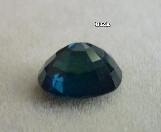 2.11CT UNHEATED SPLENDID MID NIGHT BLUE SAPPHIRE