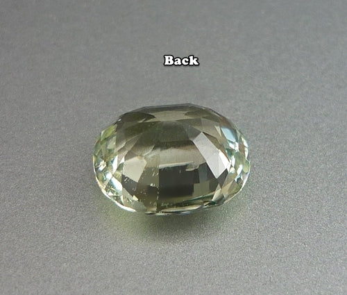 2.24CT 非加熱優れた大粒 100% 天然緑がかったイエロー トルマリン