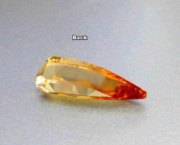 2.25CT 美しいベストカット 100% 天然 (イエロー エメラルド) ゴールデン イエロー ベリル