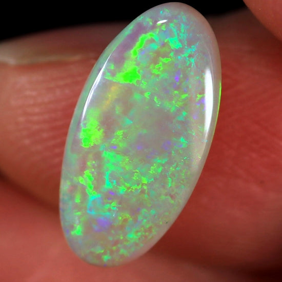 2.48CT GORGEOUS BIG 100% NATURAL LIGHTNING RIDGE AUSTRALIA LIGHT OPAL