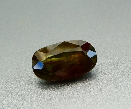 2.59CT 非加熱スプレンディッド オーバル 100% 天然ハニーイエロー サファイア