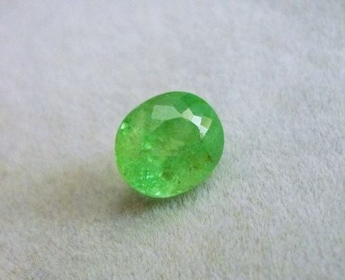 2.66CT 美しいミントグリーンのツァボライト ガーネット