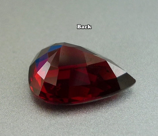 2.83CT EXCELLENT HUGE PEAR 100% NATURAL PURPLE PINK RED UMBALITE