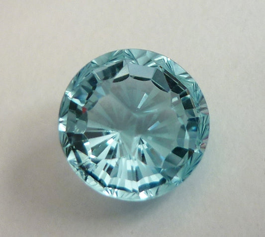 2.83CT CUSTOM CUT SANTAMARIA BLUE 100% NATURAL AQUAMARINE